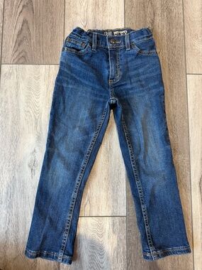 True Craft Dark Kid’s Blue Straight Jeans (5)